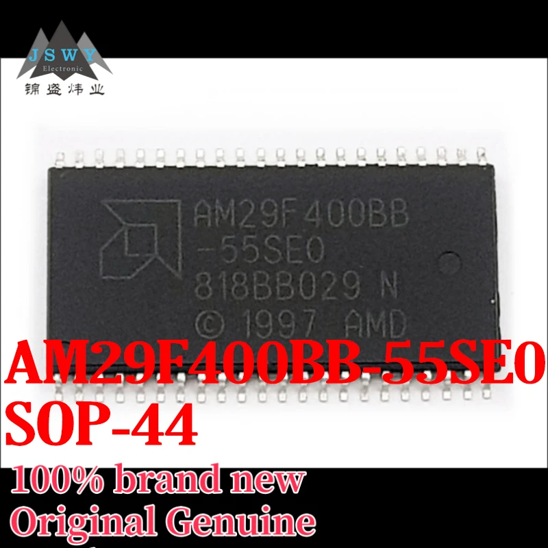 

(5/50 pcs) AM29F400BB-55SE0 AM29F400 TSOP44 Memory Chip IC Brand New Original Fast Shipping Free Shipping