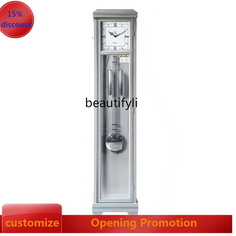 

ss7486 European-Style Living Room Modern Vertical Clock Home German Hermle Clock Mechanical Floor Clock Hg658
