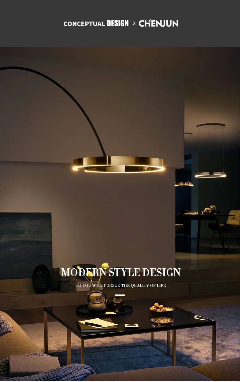 Designer Angeln Stehlampe Nordic LED Wohnzimmer Stehlampe Für Villa Schlafzimmer Hotel Indoor Decor Einfache Kunst Hohe Stehlampe – Detail 1