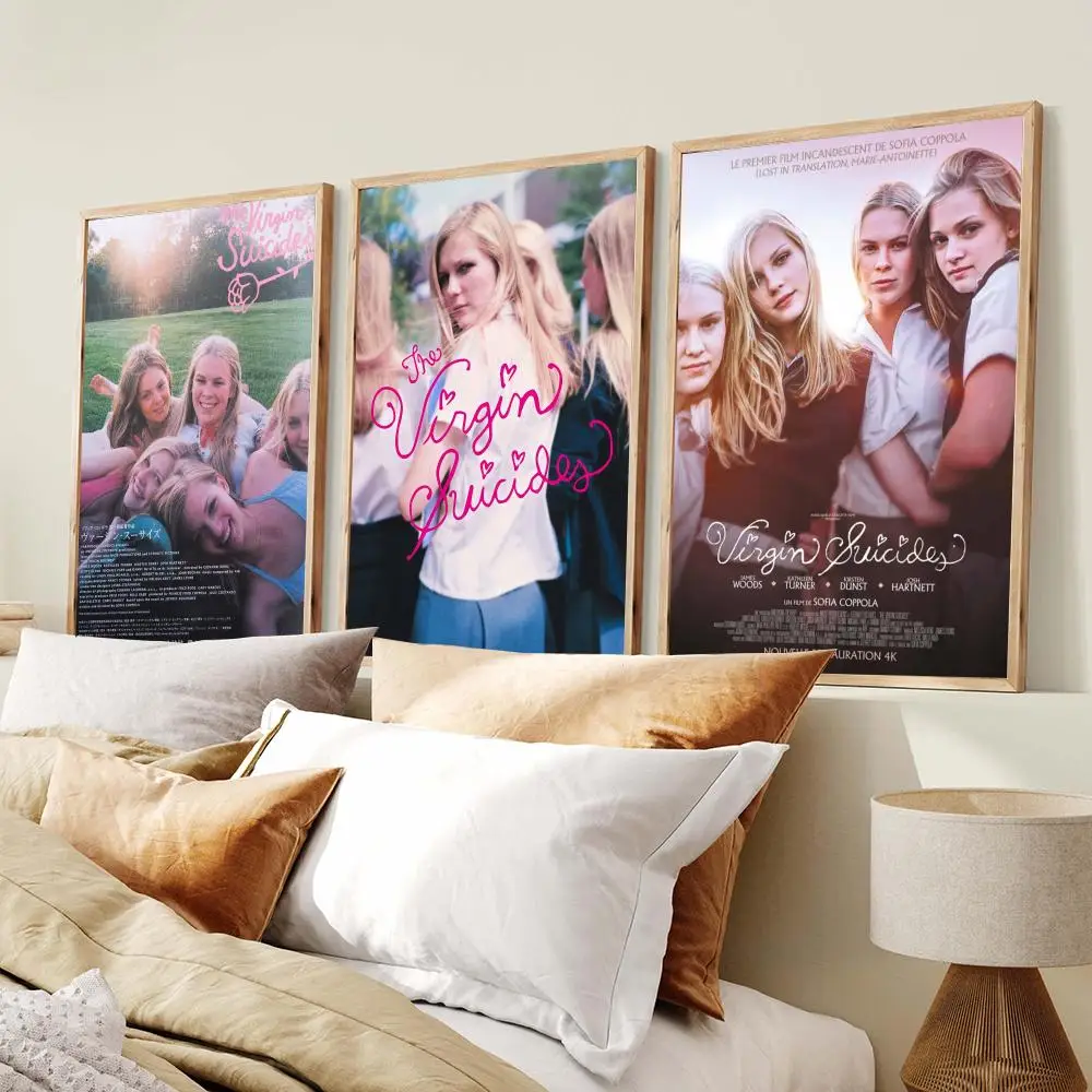 Classic Movie T-The Virgin Suicides Poster PP Wall Decor Posters Celebrity Art Prints Aesthetic Wall Bedroom Office Home Gift