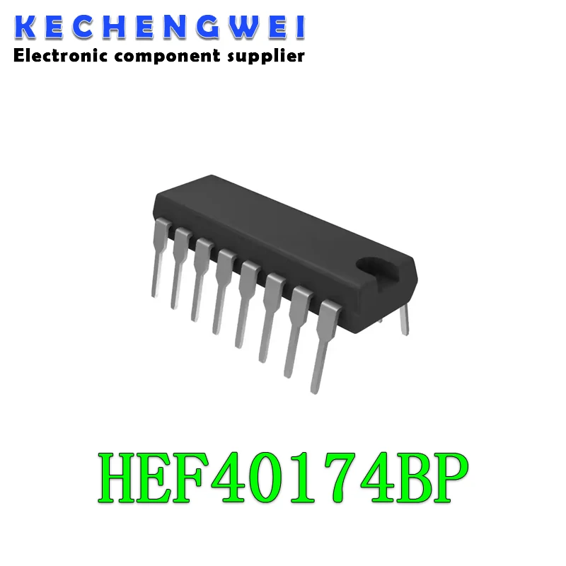 10PCS HEF40174BP CD40174BE DIP16 CD40174BCN DIP-16 CD40174