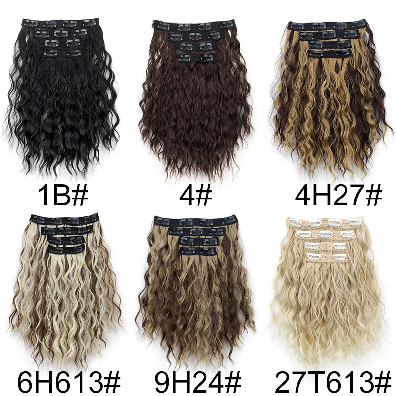 Thumbnail 2 - #91 Popular Clip-In Synthetic Hair Extensions Choices