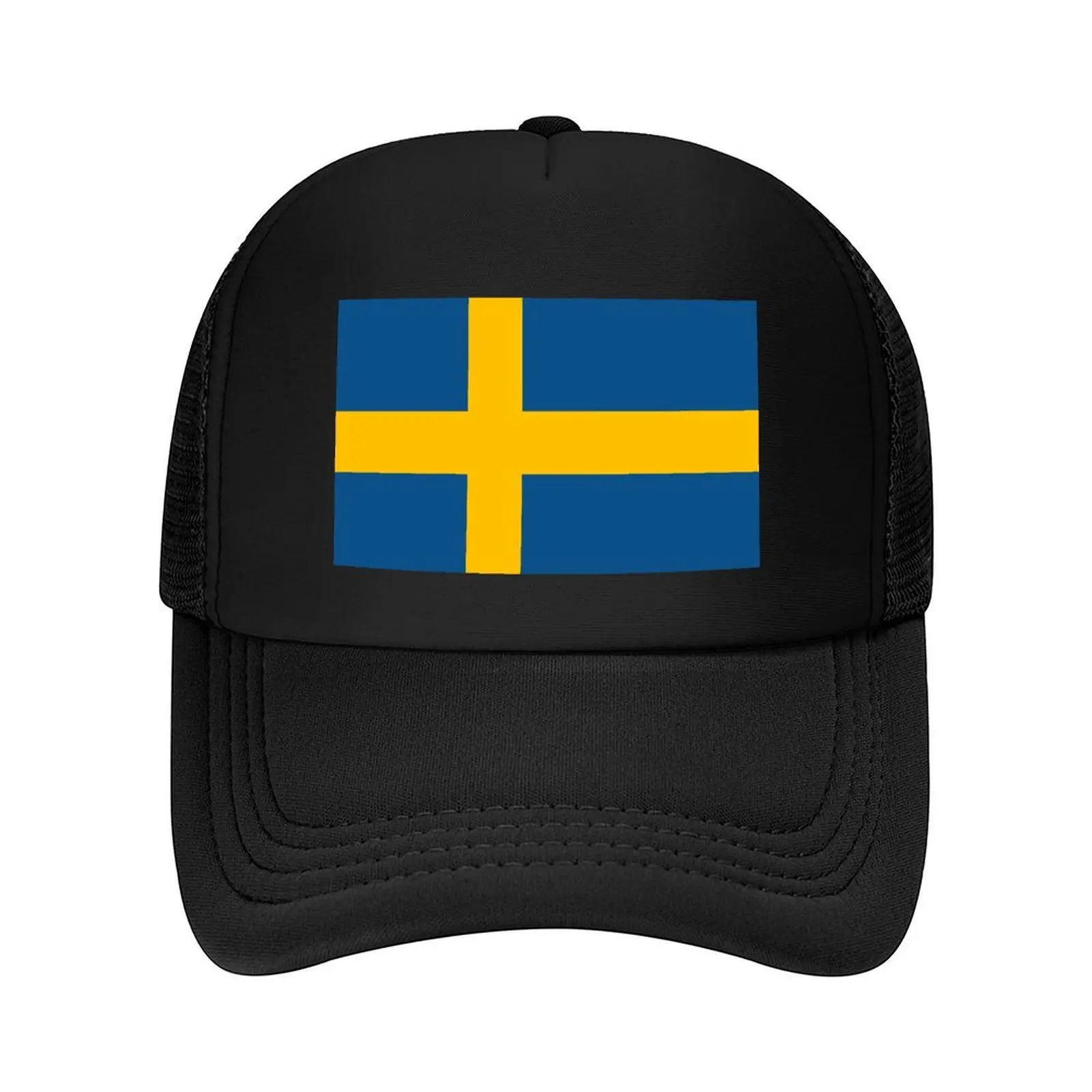 

Sweden flag Baseball Cap Hat Beach Anime Hat cute Snapback Cap Caps Women Men's
