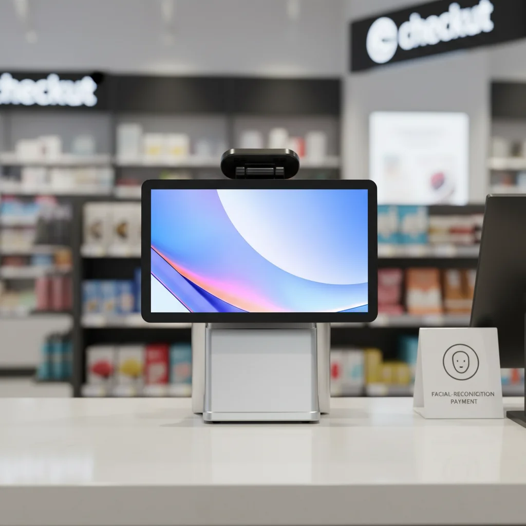 Leshun Xinke Android RK3568 Chip Self-Ordering Kiosk Pedestal Mount Excellent Performance Consumer Service Decice