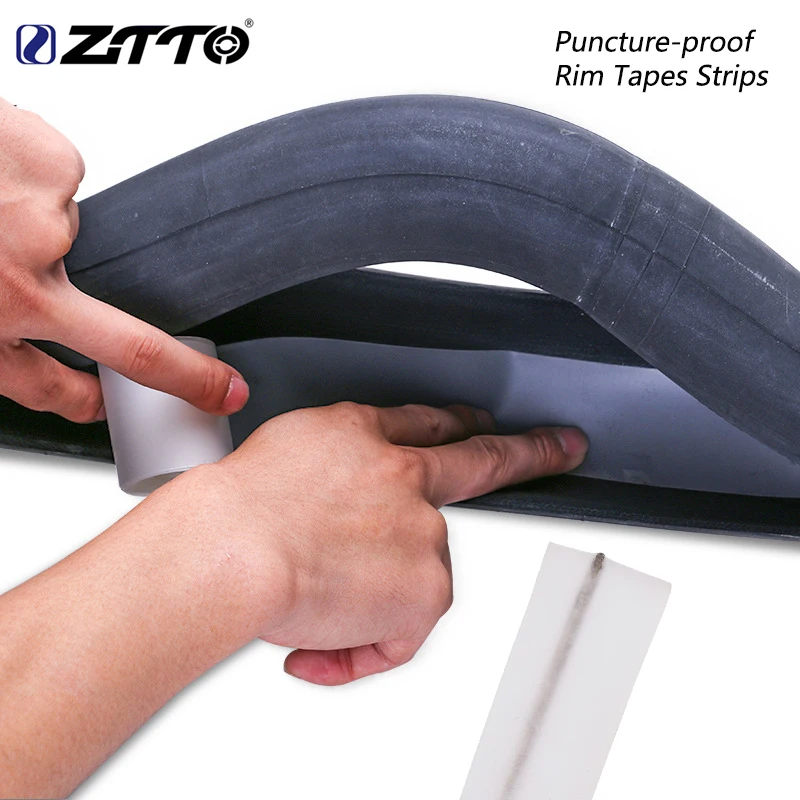 ZTTO Road Bike premium Puncture-proof Rim Tapes Strips for 26 27.5 29 Inch 650B 700c MTB Bicycle Tire Liner  protection Pad