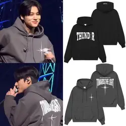 Kpop Ateez 2024 Naar Het Licht Wil Mannen/Vrouwen Hoodie Lange Mouw Losse Casual Sweatshirt In Paar Stijl Unisex Streetwear Top