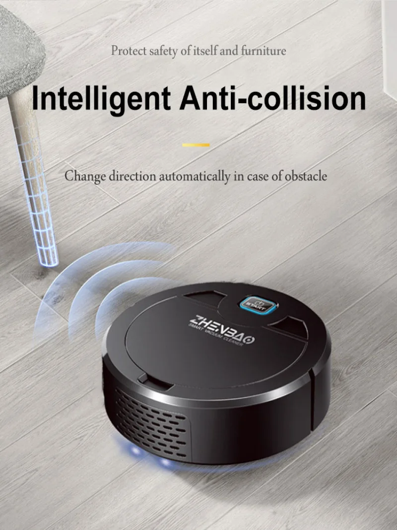 Intelligent sweeping robot hand pushed lazy broom household cleaner Wireless lazy vacuum household cleaning appliances cleaner