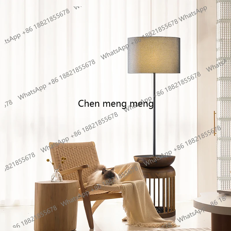 

Designer personality creative living room sofa study bedroom solid wood cat nest floor lamp