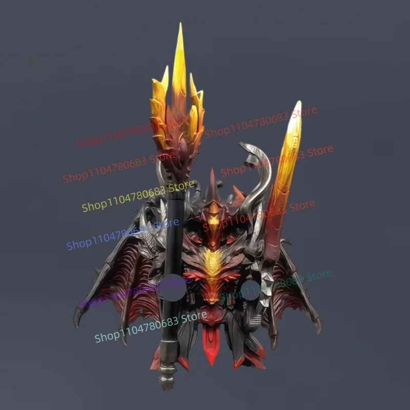 

MOC Building Blocks Mini-Figure Dark Demon God Assembly Model Desktop Display Anime Cartoon Toy Gift Collectible