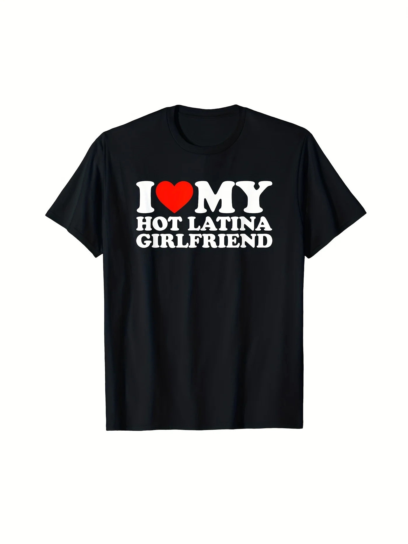 Stylish Mens T Shirt with Flirty Girlfriend Graphic Made of Soft 100% Cotton Great for Summer Couple Dates and Fun Casual Days