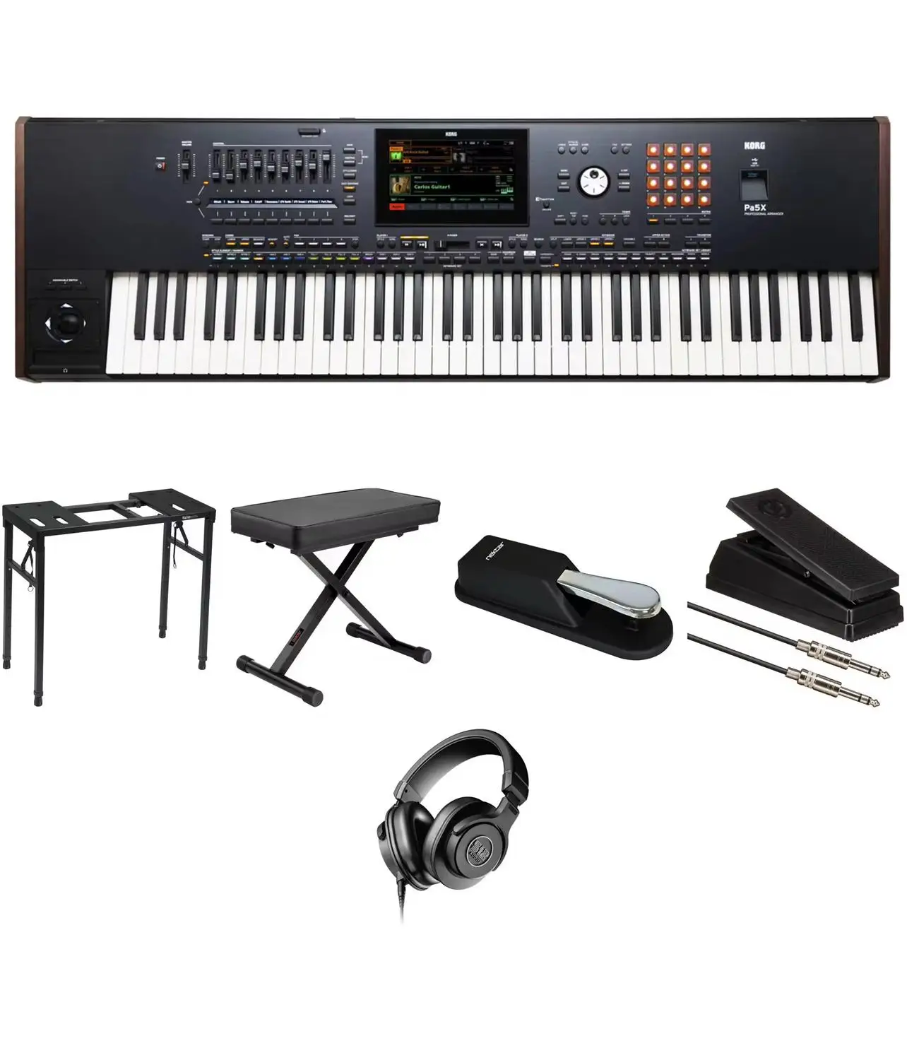 NEGÓCIO QUENTE NOVO KORG PA5X PA 5X. Chave Ke.yboard Arranjador Profissional Pi.ano Atacado KORG PA5X 76 teclas