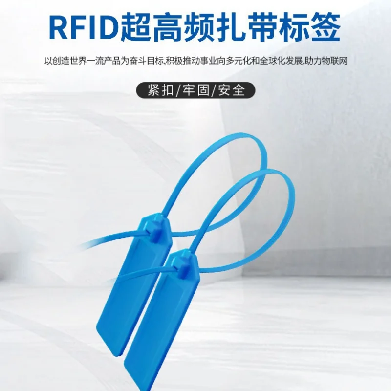 Customized. Customized RFID UHF Ribbon Passive RF ABS Anti-Counterfeiting Label Warehouse Logistics Asset Management