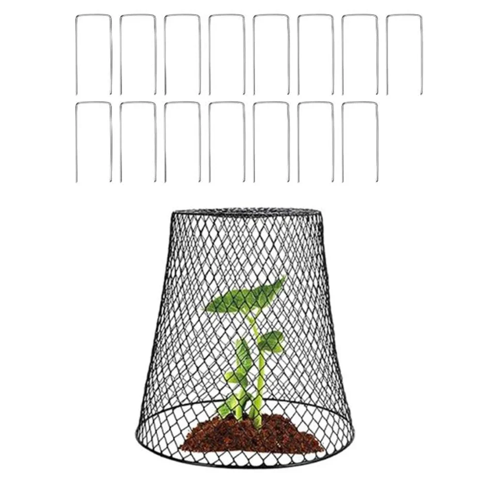 

3PC Wire Cover Vegetable Protective Cage Outdoor Plant Protection Hard-wearing Plant Cover Safe Plant Protection