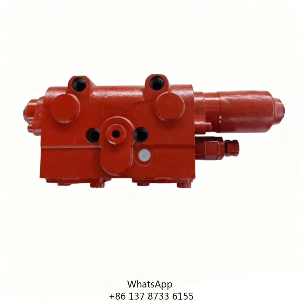 Auxiliary Spool Valve For SK200-6/ESK230-6/ESK250-6/ESK200-10/SK360-10 Hydraulic Breaker Hammer Pipe Lines Wooden