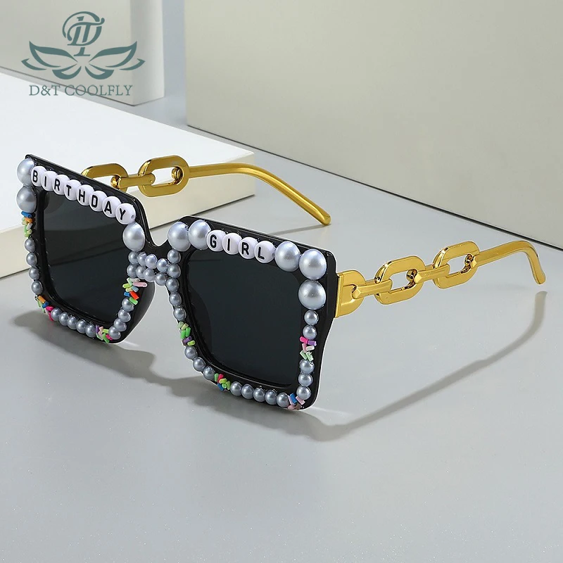 ZLY 2024 New Fashion Shield Sunglasses Women Colorful Jewel Decoration Frame PC Lens Luxury Birthday Style Sun Protection UV400