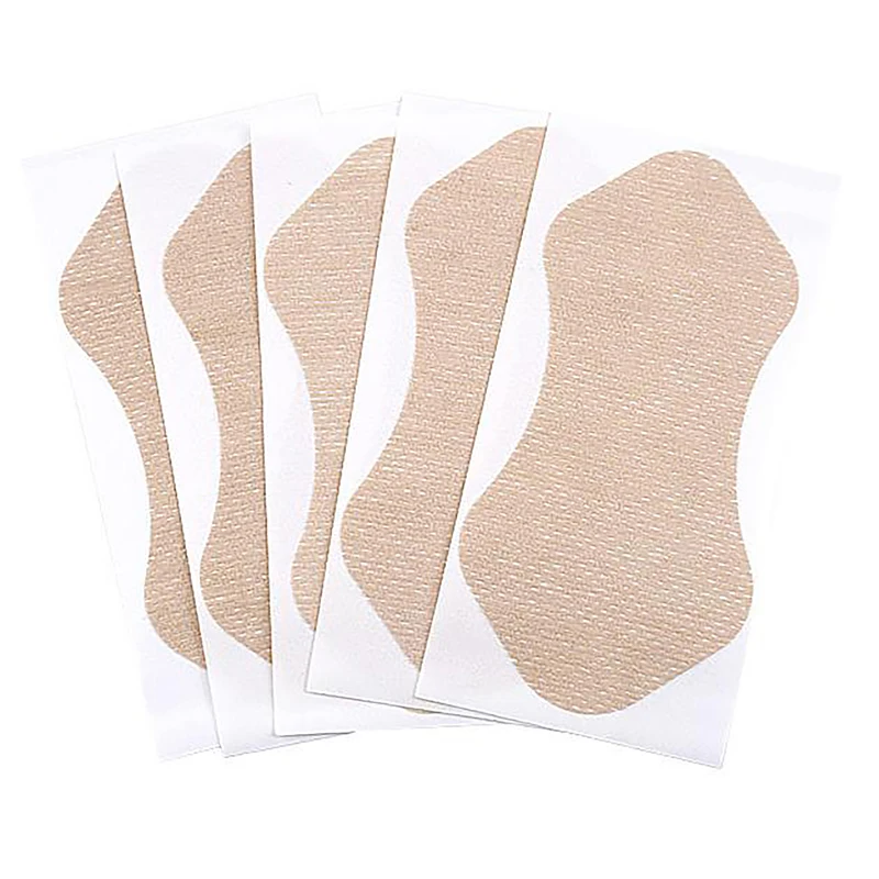 Adesivo descartável nas axilas para mulheres, axilas absorventes do suor, almofadas anti-suor, absorvente, desodorantes fortes, 10PCs