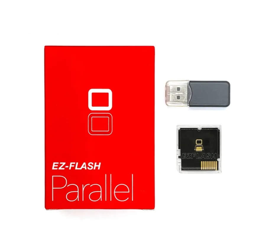 EZ-Flash EZ 병렬 게임 가트리지, EZP EZ 플래시 병렬 카드 리더, NDS, NDSL, NDSi, NDSiXL, 2DS, 3DS, 3DLL, N3DS 용, 게임 카드 포함