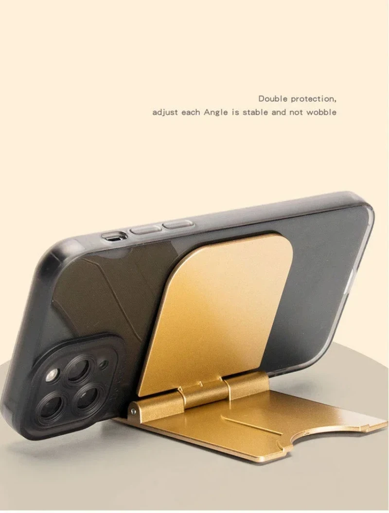 Universeller verstellbarer, faltbarer Handy-Schreibtischständer, Handy-Halter, Desktop-Tablet-Halter für iPhone 16, iPad, Samsung, Xiaomi – Detail 4