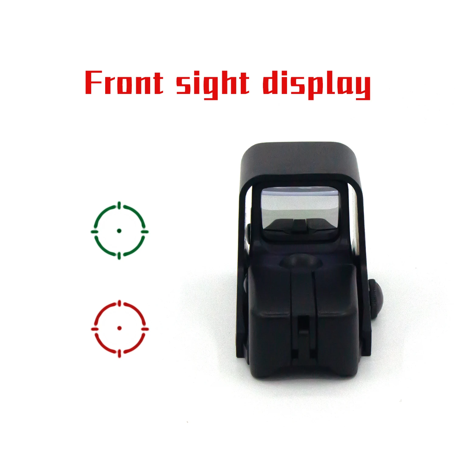 551 Red Dot Sight Scope Hunting Optical Collimator Rifle Scope Red/Green Holographic Riflescope with 20mm Mount