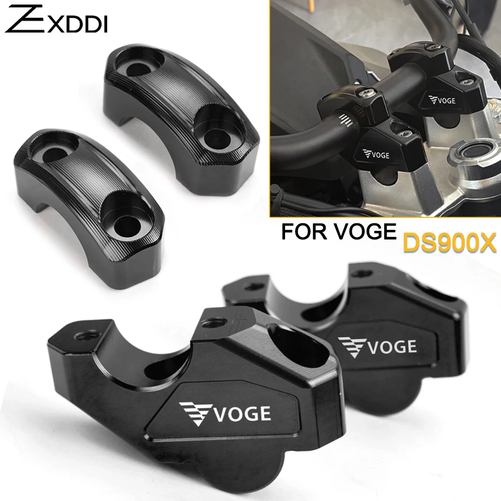 

For VOGE 900 dsx DS900X DSX900 900 DSX 900 2024 2025 Motorcycle Handlebar Lever Clamp Lift Booster Riser Clamp Fixing Blocks CNC