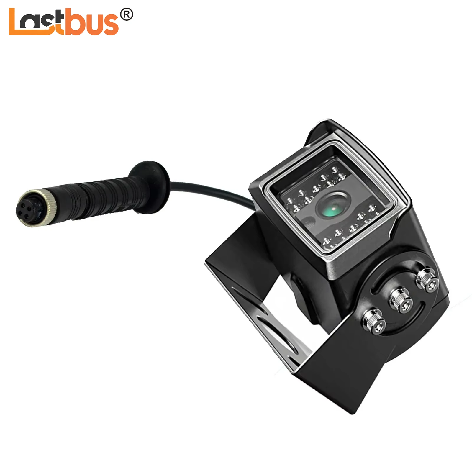 

Lastbus 4PIN Heavy Duty Metal Case CCD Sensor Rear View Camera Backup Reversing IR LED Waterproof 12-24v For Caravan Truck Bus