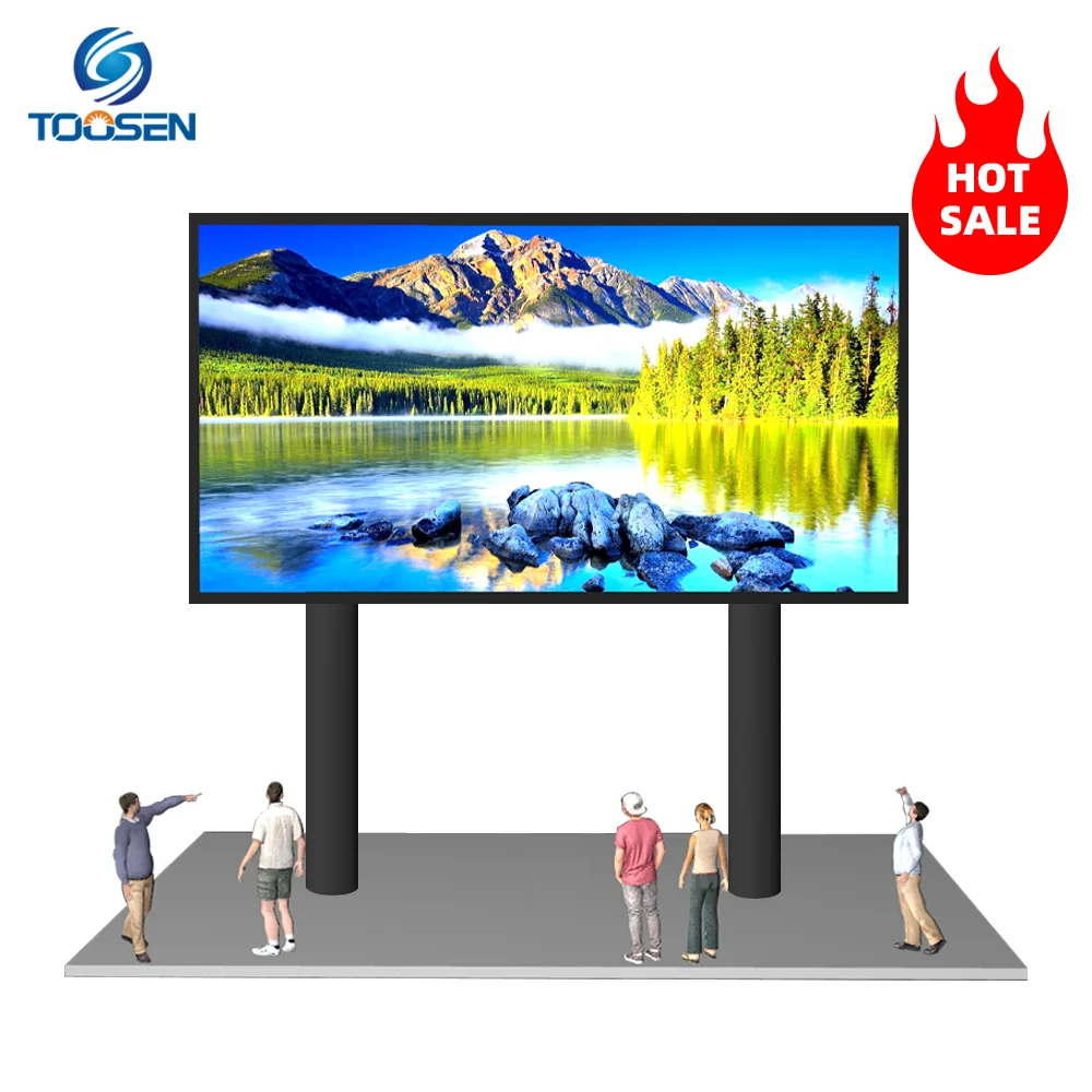 

P3 P4 P6 P8 P10 Front Back Service Fixed Pantallas Exterior Video Wall Display Billboard Sign Board Signage Outdoor Led Screen