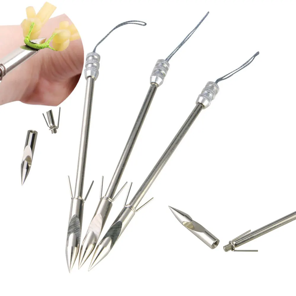 

6/12pcs Fishing Darts Archery Hunting Arrowhead Stainless Steel Arrow Points for Bow and Arrow Crossbow Shooting Accessories