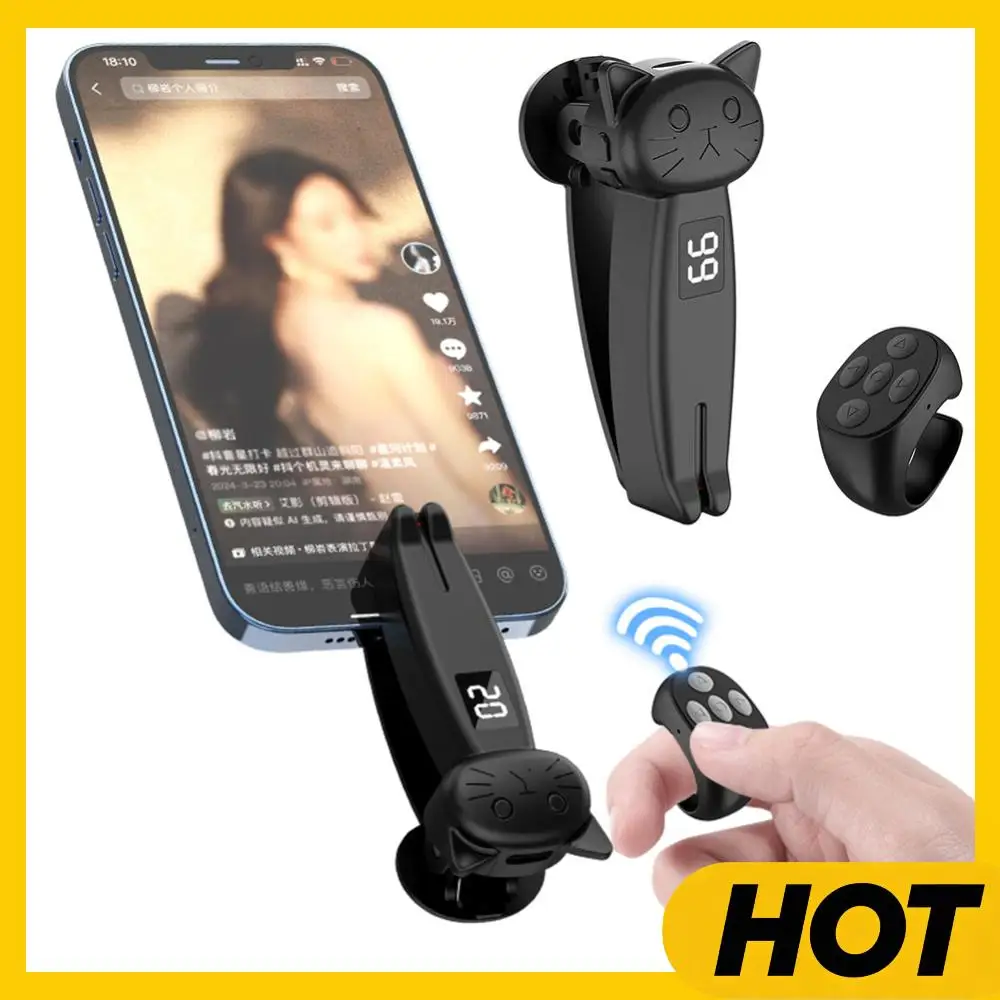 Camera Shutter Bluetooth-Compatible 5.3 Smart Phone Auto Clicker Phone Apps Speed Clicker Ring for  for Kindle Paperwhite