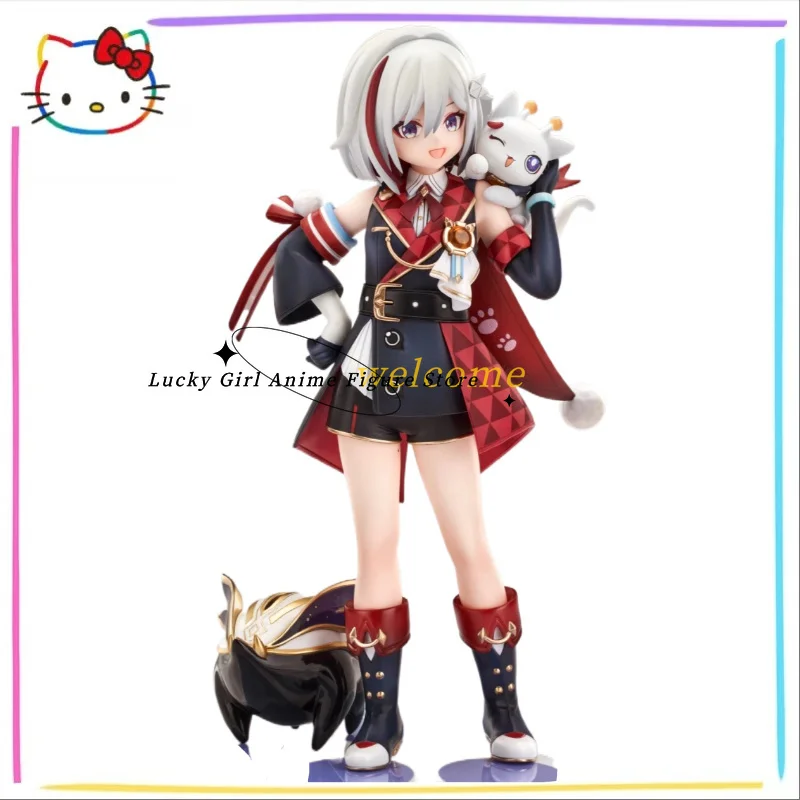 In Stock Original Mihoyo RIBOSE RISE UP+Honkai: Star Rail LITTLE CAT SERIES TOPAZ & NUMBY VER Figure Model Birthday Gift Games