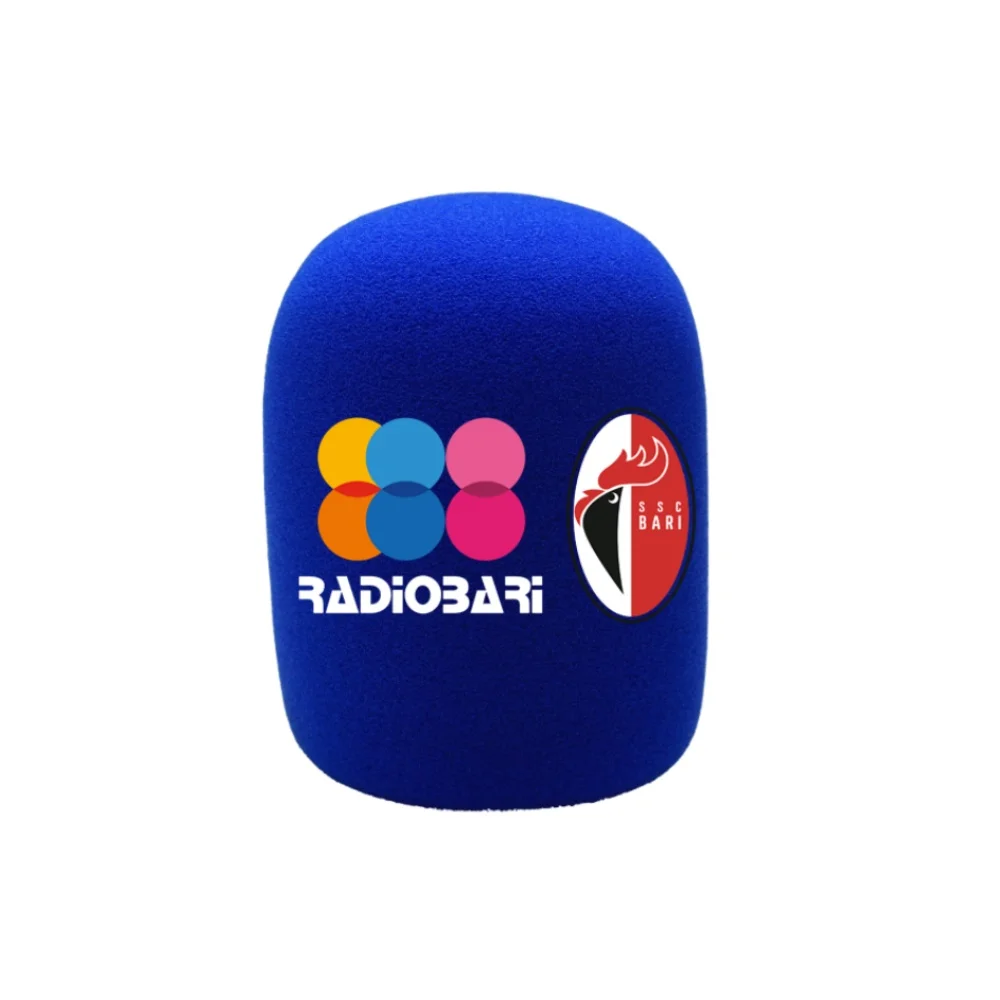 Customize Logo for Round Mic Foam Windscreen Wndshields Fit on Most Handheld Microphones SM58 Rode NT1-A