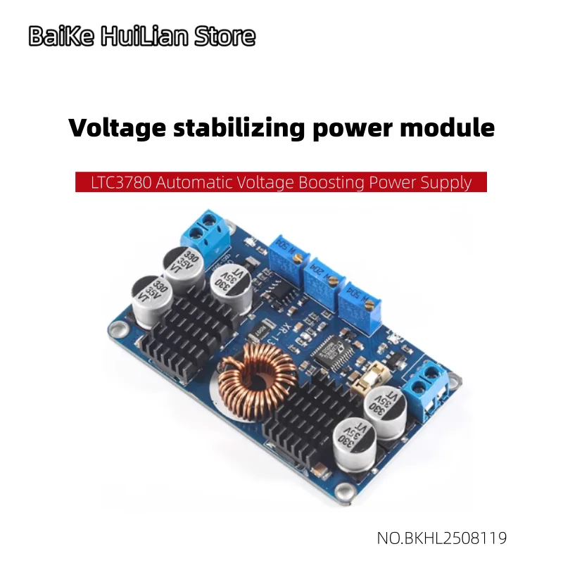 DCDC LTC3780 Automatic Voltage Boosting Solar Powered Vehicle Stabilized Voltage Constant Current Power Supply Module