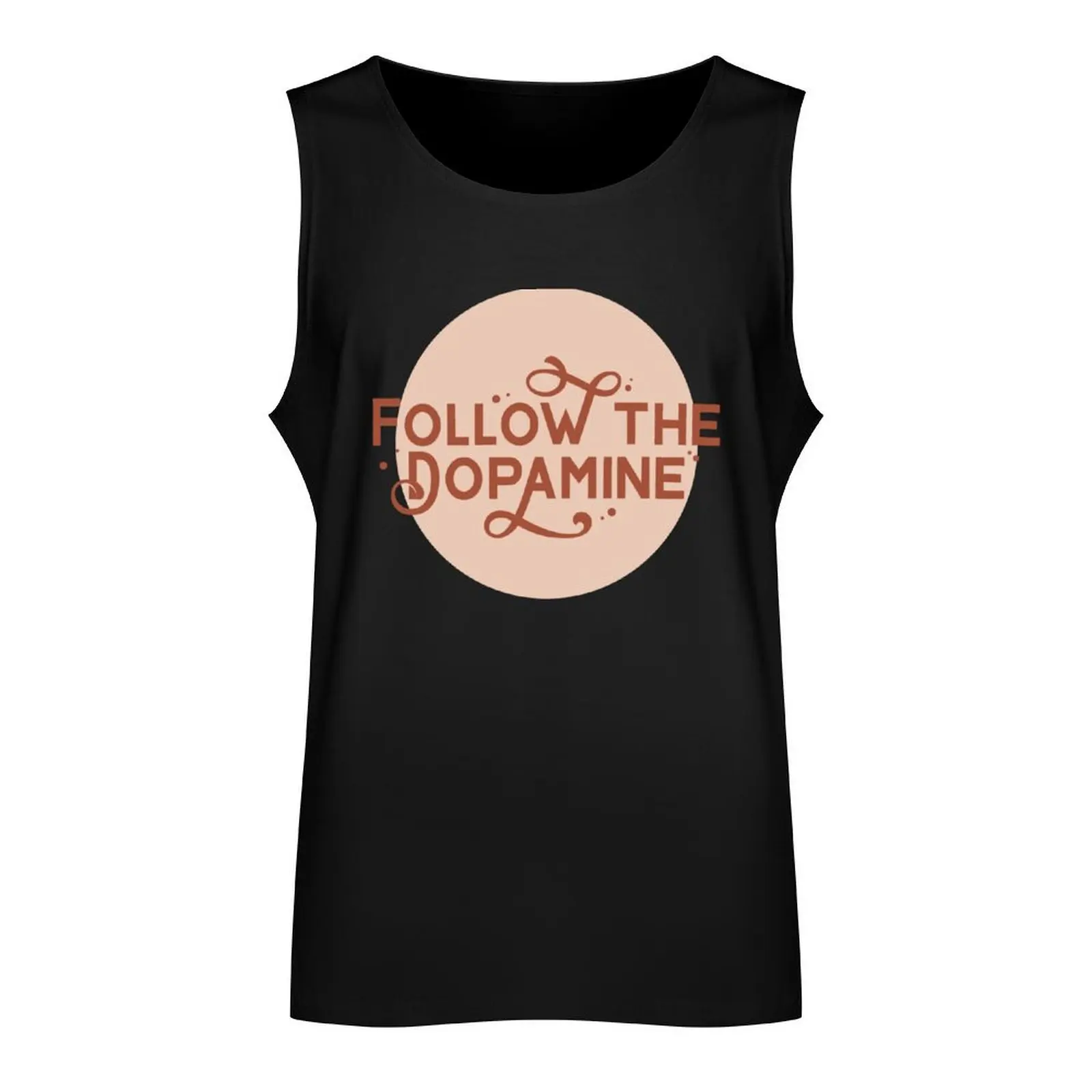 Follow The dopamine Tank Top Men's gym summer