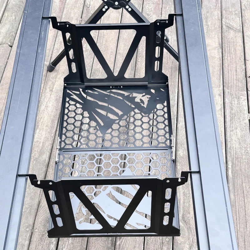 IGT 2 Unit Hanging Rack Outdoor Camping Portable IGT Hanger Lightweight  Storage Rack IGT Table Accessories