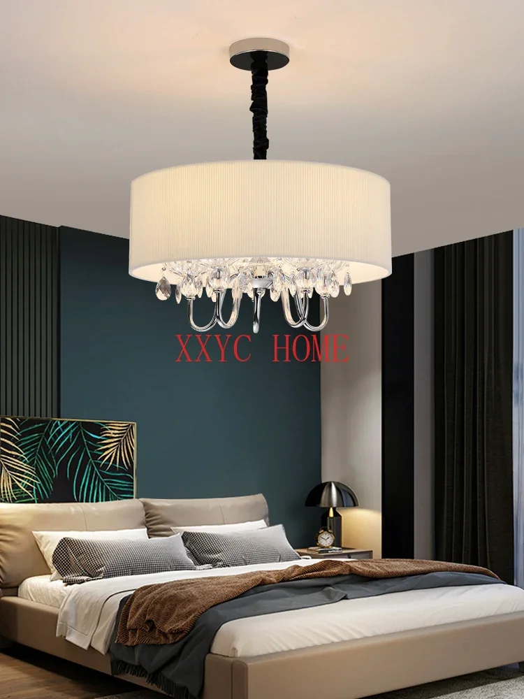 

Crystal Chandelier Simple Modern Master Bedroom Dining Room Package Creative 2024 New Lamps