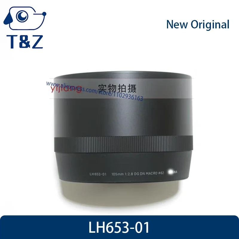 

New Original LH653-01 Lens Hood For Sigma 105 2.8 105/2.8 105mmf2.8 DN 62mm Lens Hood LH653 01 Lens Sunshade LH65301