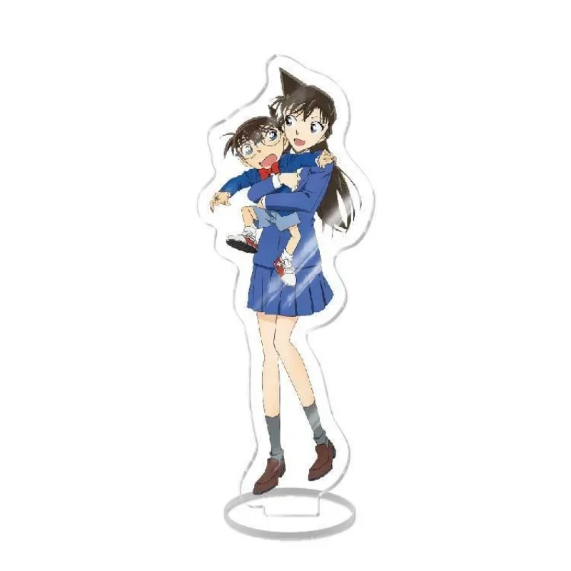 Bandai detetive conan anime periferia dos desenhos animados edogawa conan acrílico suporte decoração de mesa ornamentos para casa 2d presentes da menina