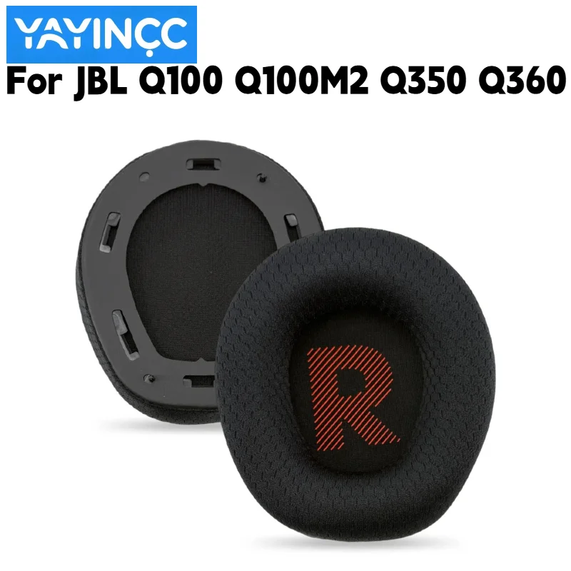 Atmungsaktive Ersatz-Ohrpolster mit Schnalle für JBL Q100 Q100M2 Q350 Q360 Kopfhörer, weiche Ohrpolster, Ersatzteile – Detail 1