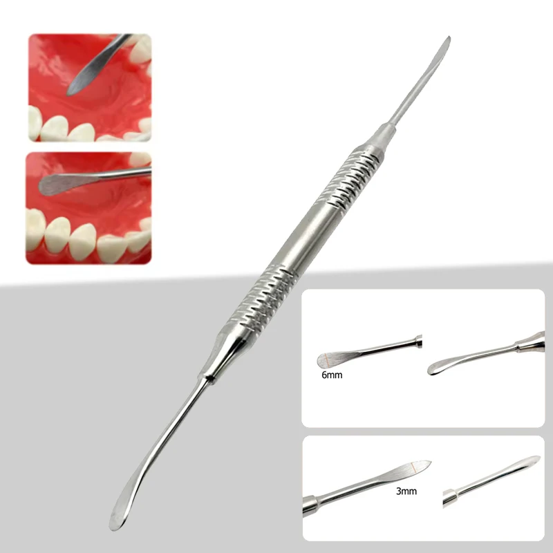 

Double End Periosteal Elevator Dental Surgical Instrument Autoclavable Steel For Implant Bone Graft Retracting