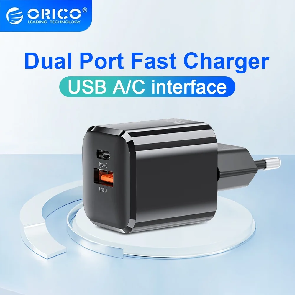 ORICO Type C Charger GaN Charger for IPhone Xiaomi Huawei Tablet Laptop Cell Notebook Apple Charger Mobile Phone Accessories