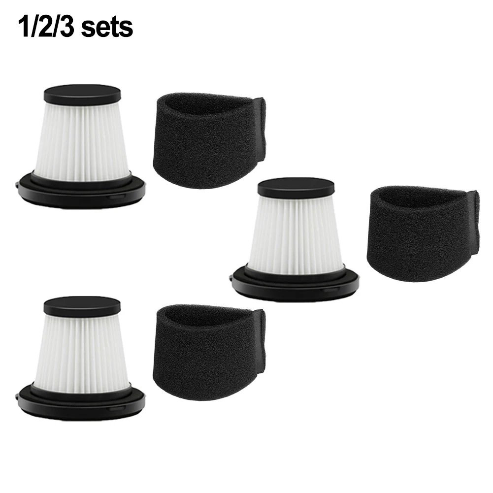 1/2/3 Sets Filter For Morse For G10 Cordless Vacuum Cleaner Washable Reusable Parts Household Tools Replacement Accessories