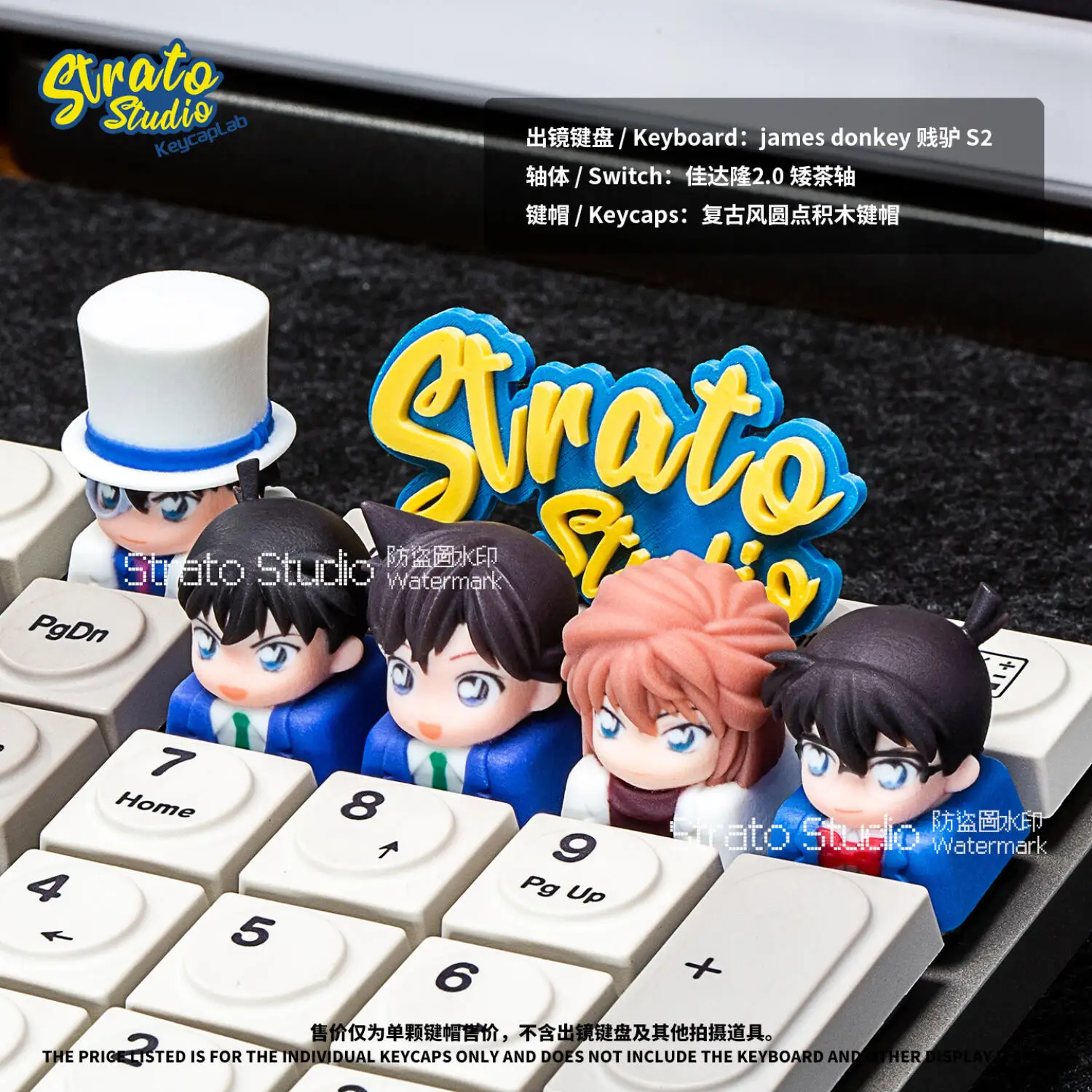 diy-女神ストーリー森蘭メカニカルキーボードキーキャップクロス軸メカニカルキーボード-pc-パーソナライズされたキーキャップギフトおもちゃ