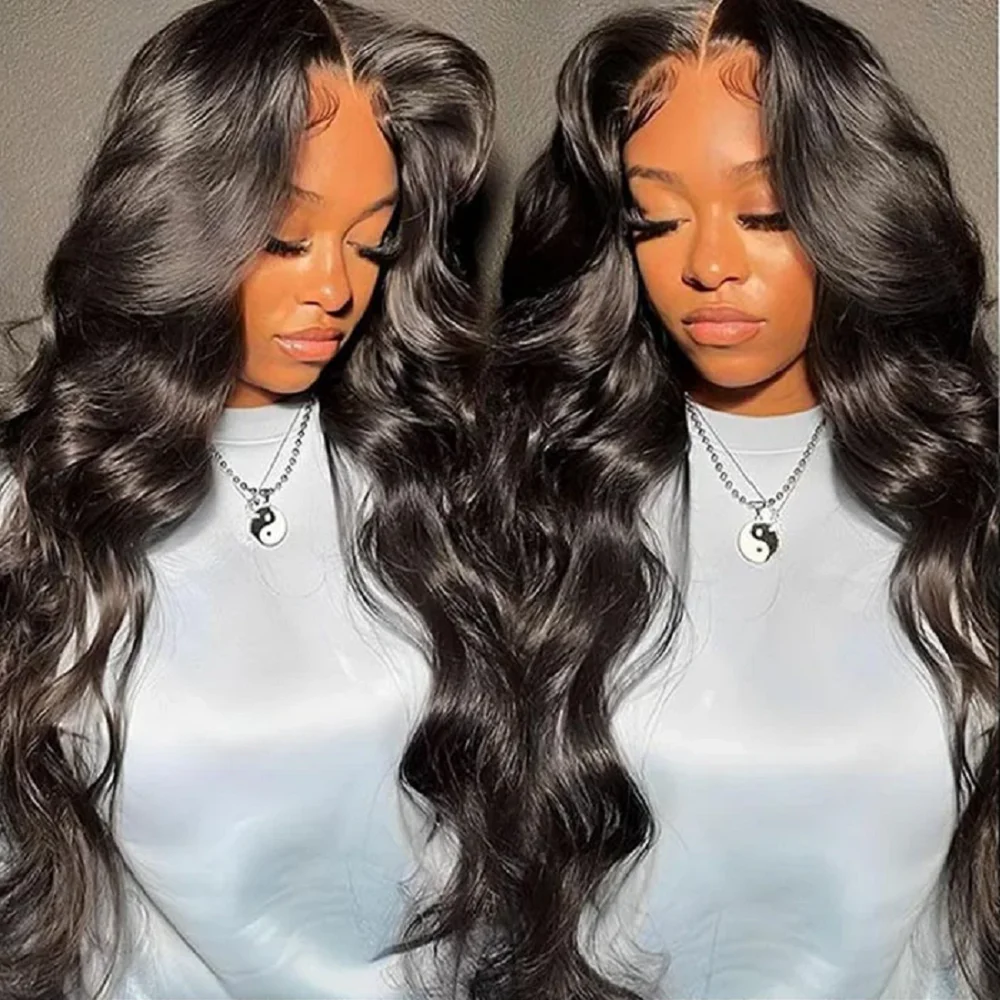 

Transparent Lace Front Human Hair Wigs For Women 13x4 Lace Frontal Wigs Pre Plucked Bleached Knots 7x5 Glueless Wigs Human Hair