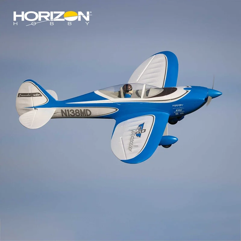 Horizon Model Commander 1,4 m modelvliegtuigen Vaste vleugelafbeelding Echt op afstand bestuurbaar vliegtuig