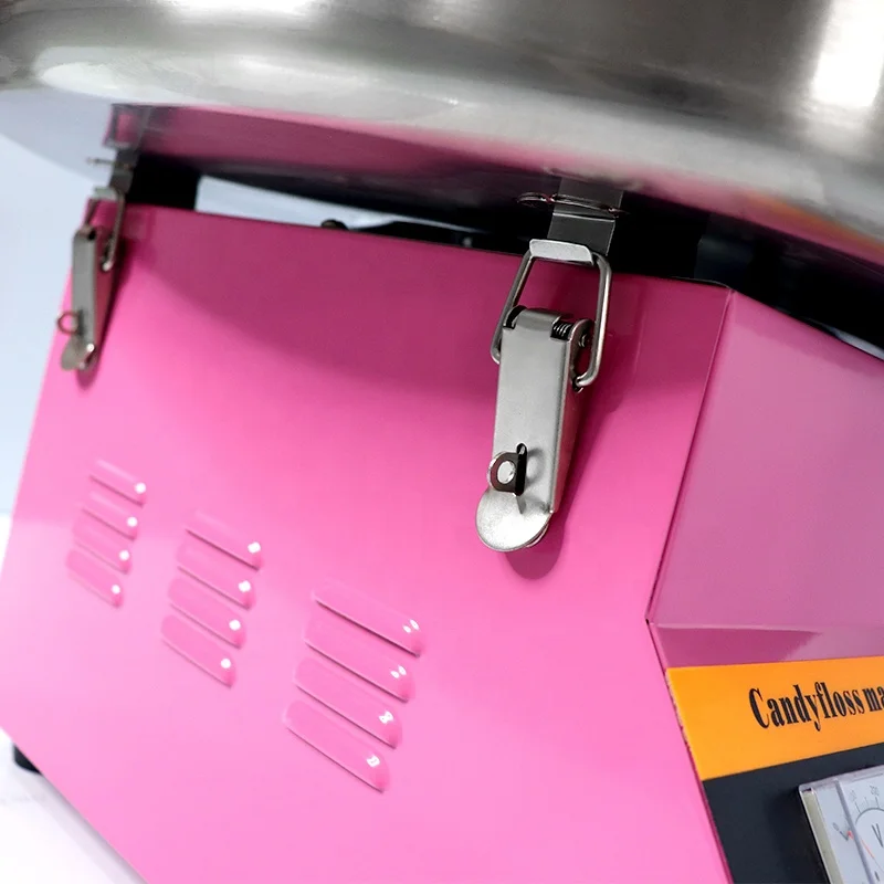 

Automatic Sugar Cotton Maker Cotton Candy Machine Machine Party Event Suitable Earn Money Equipment