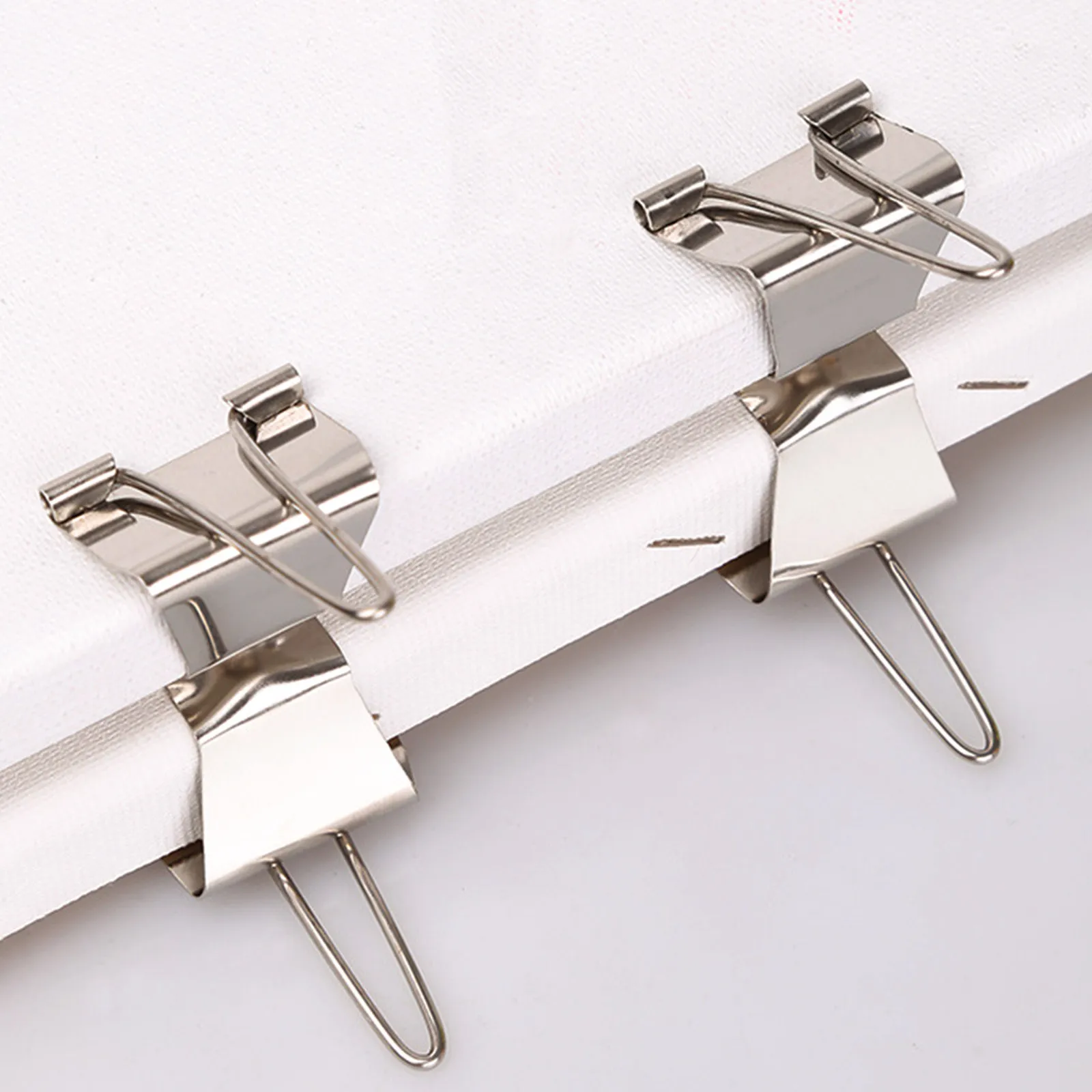

2Pcs Wet Canvas Clips Stainless Steel Oil Painting Frame Clamps for Separating Protecting Wet Canvases Art Supplies Holder