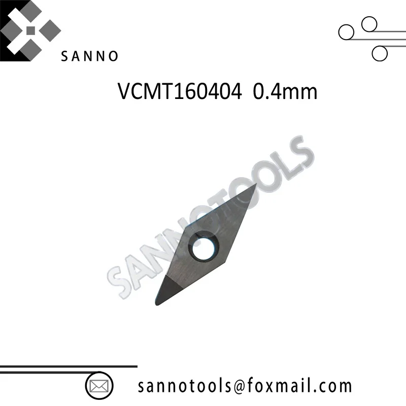 High quality R0.2 VCMT160402 / R0.4 VCMT160404 / R0.8 VCMT160408 CBN cnc carbide turning inserts