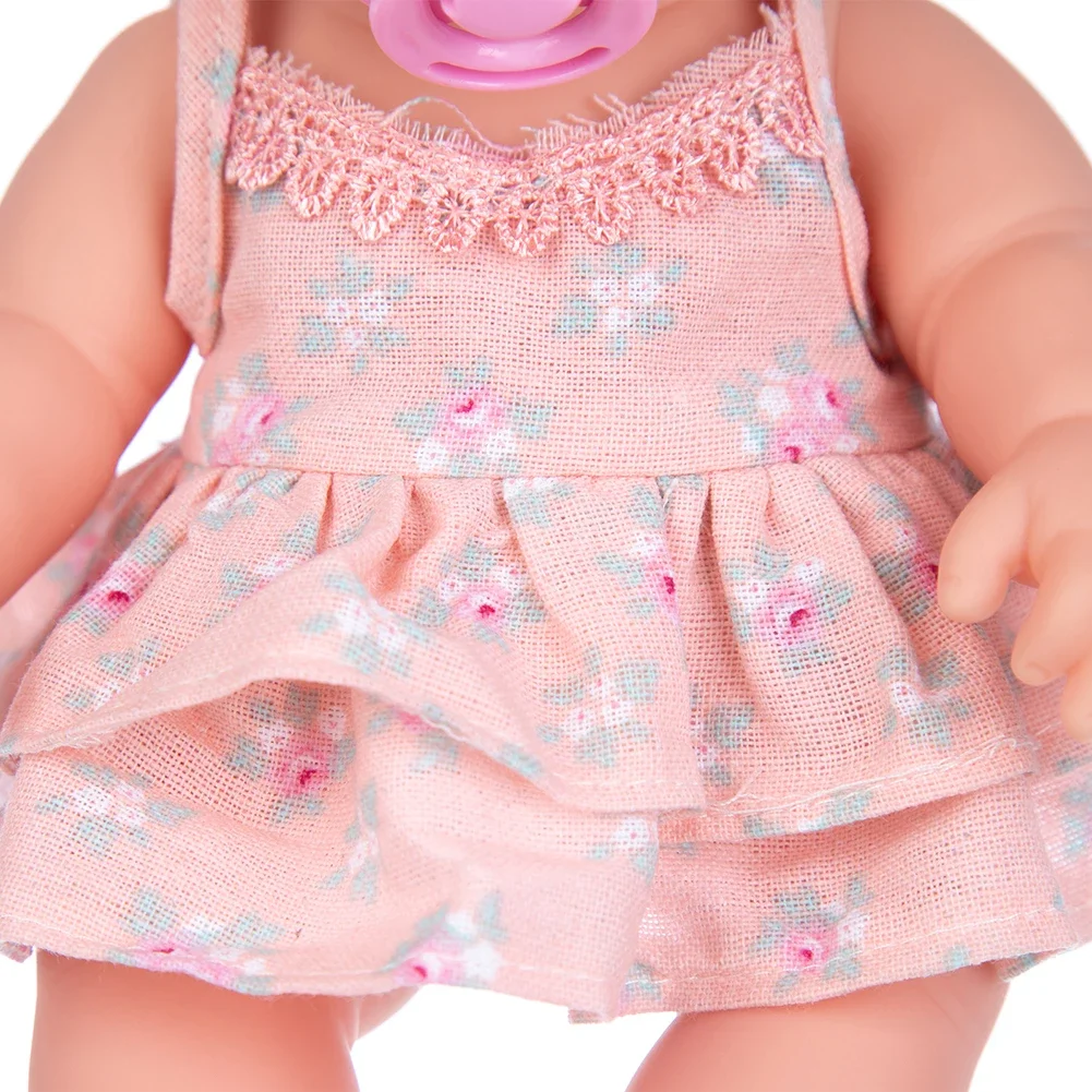 Soft Touch Reborn Baby Kinder Frisur Kleidung Spielzeug Abnehmbare Prinzessin Puppe