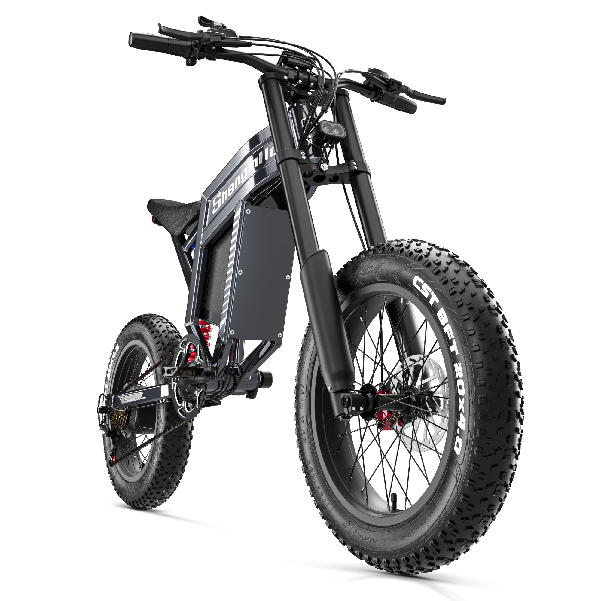 AliExpress Shengmilo S900 60V 30AH Battery 65km/h Speed 1500W Motor 100km Range 20*4.0 Inch Fat Tires Hydraulic Disc Brake E-bike