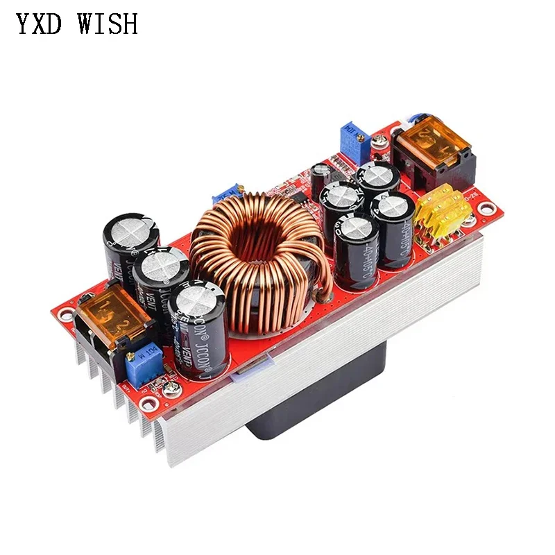 1800W 40A DC-DC Boost Converter Step Up Power Supply Module DC 10-60V To 12-90V Adjustable Voltage Charger Regulator For Vehicle