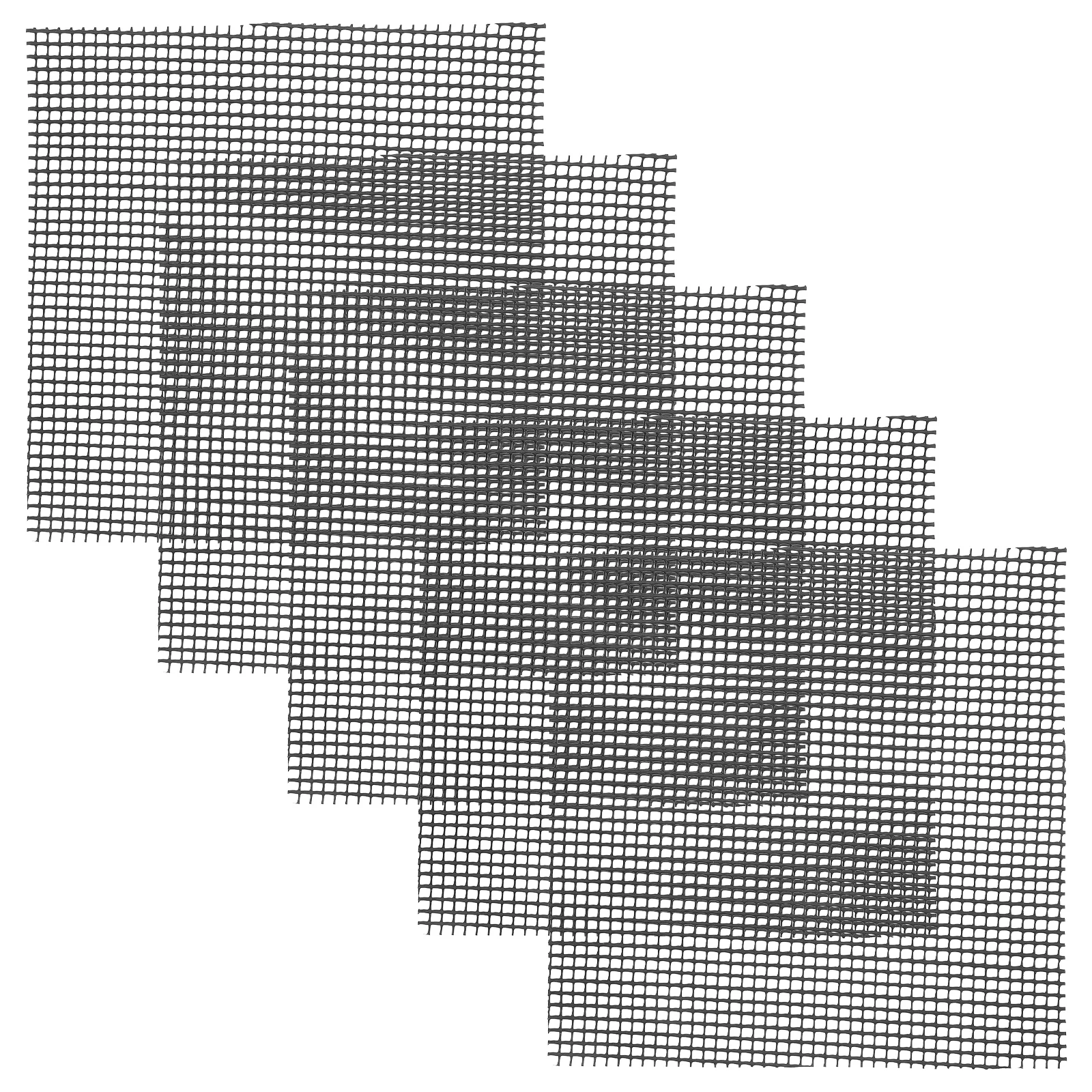 

5Pcs Antileak Soil Pads Durable Flowerpot Mesh Bottom Hole Pad Ventilated Breathable Garden Bonsai Pot Accessory